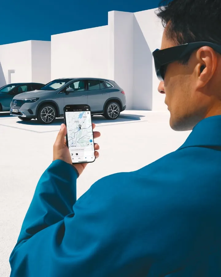 Mit den Mercedes-Benz Apps kannst du deinen Alltag erleichtern.