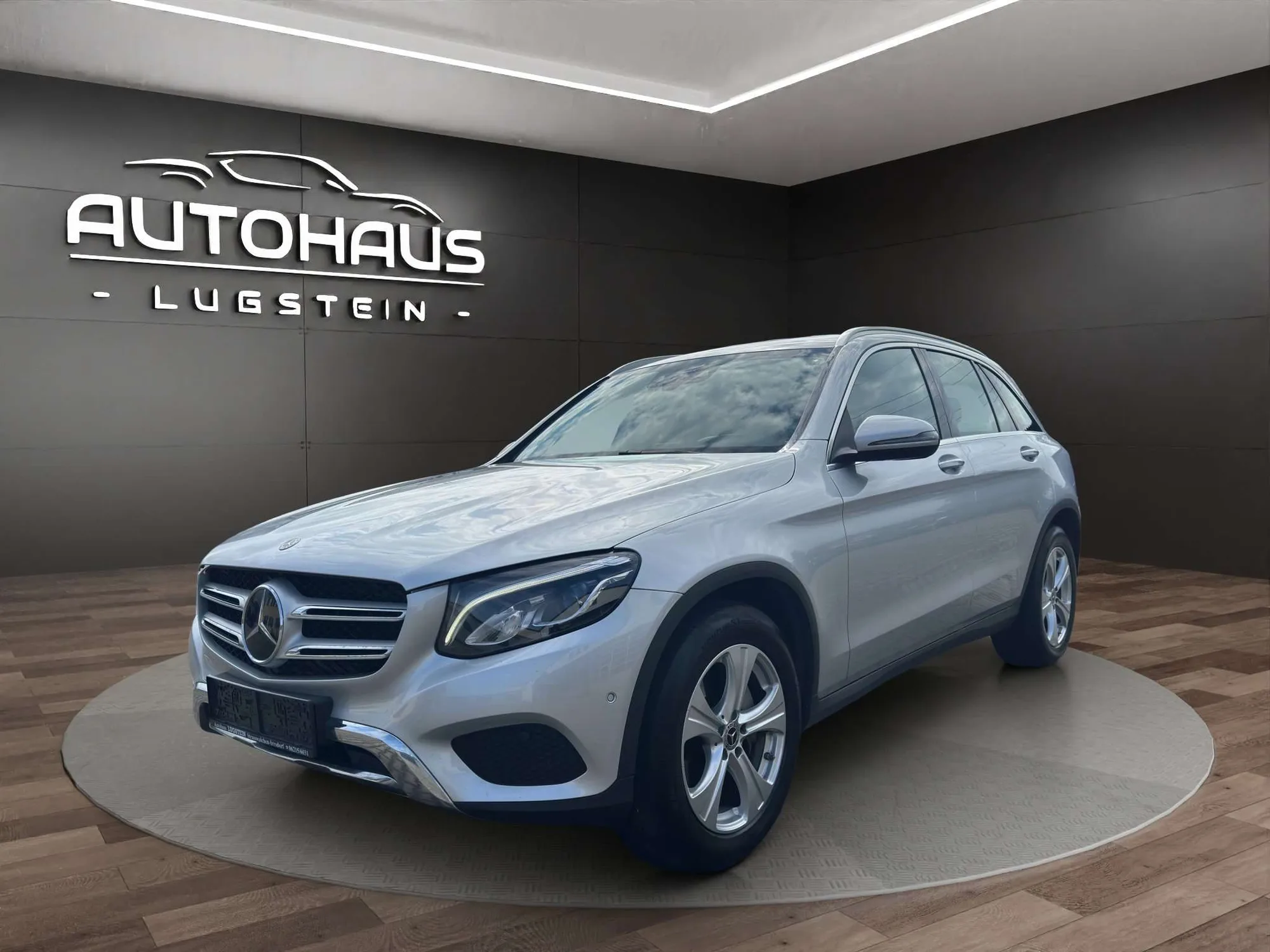 Mercedes-Benz GLC 220 d 4Matic in Iridium-Silber – Metalliclack, Außenansicht – Autohaus Lugstein, Straßwalchen